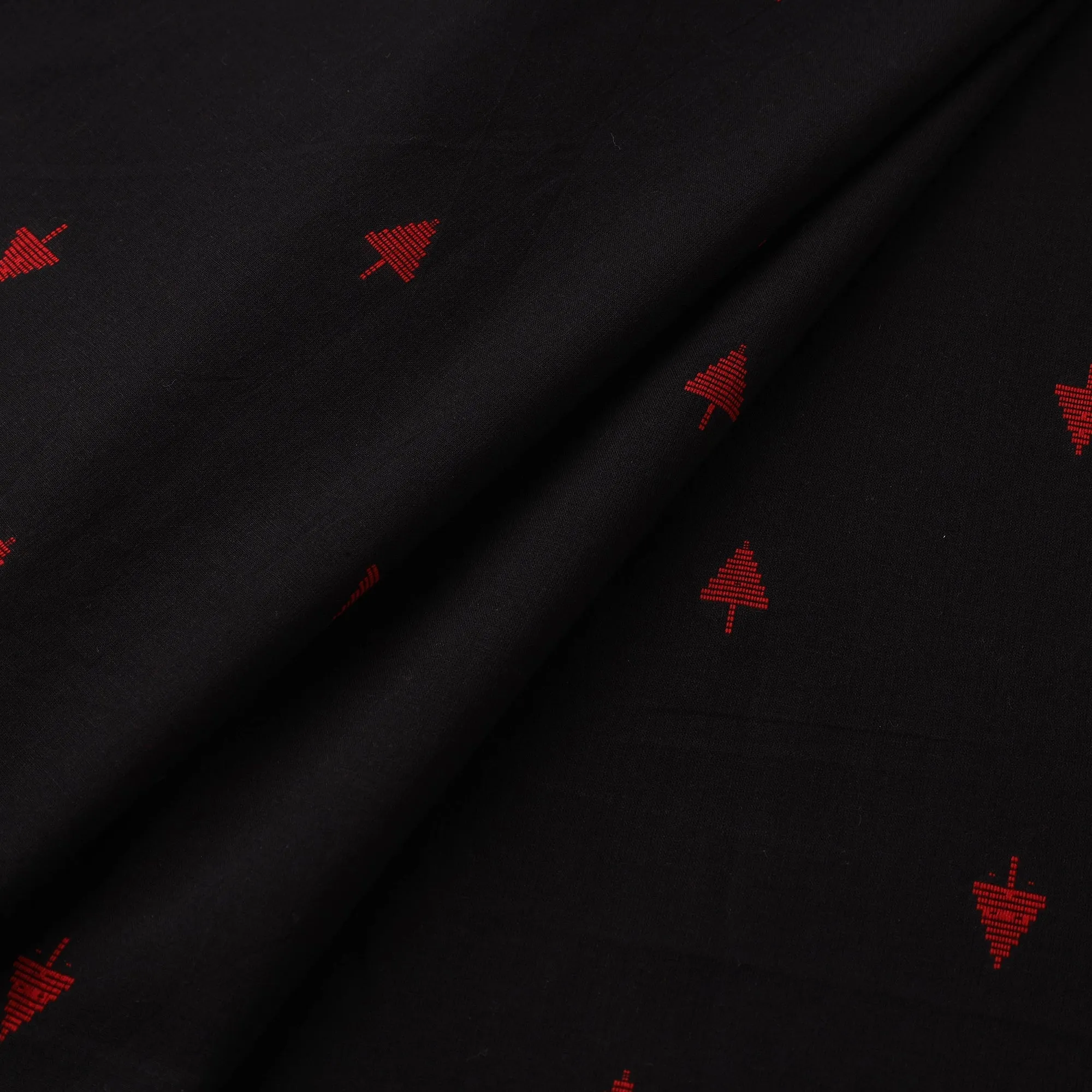 Black - Prewashed Cotton Jacquard Fabric 06 sold by Itokri product image thumbnail 2