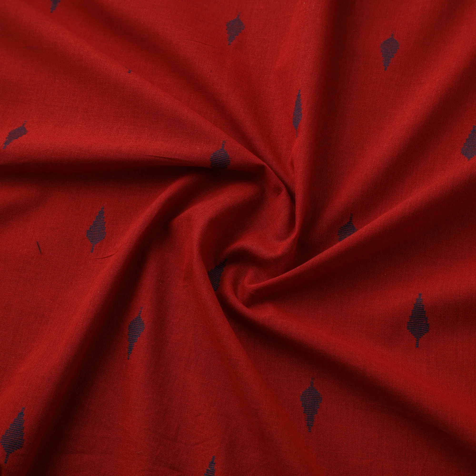 Red - Prewashed Cotton Jacquard Fabric 03 sold by Itokri product image thumbnail 3
