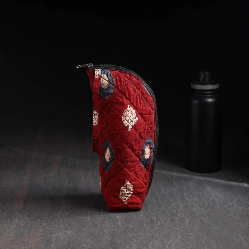 Red - Handmade 1L Water Bottle Cover 06 sold by Itokri