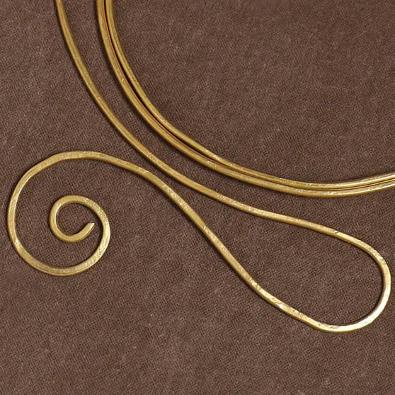 Yellow - Brass Metal Handcrafted Necklace 115 sold by Itokri product image thumbnail 3