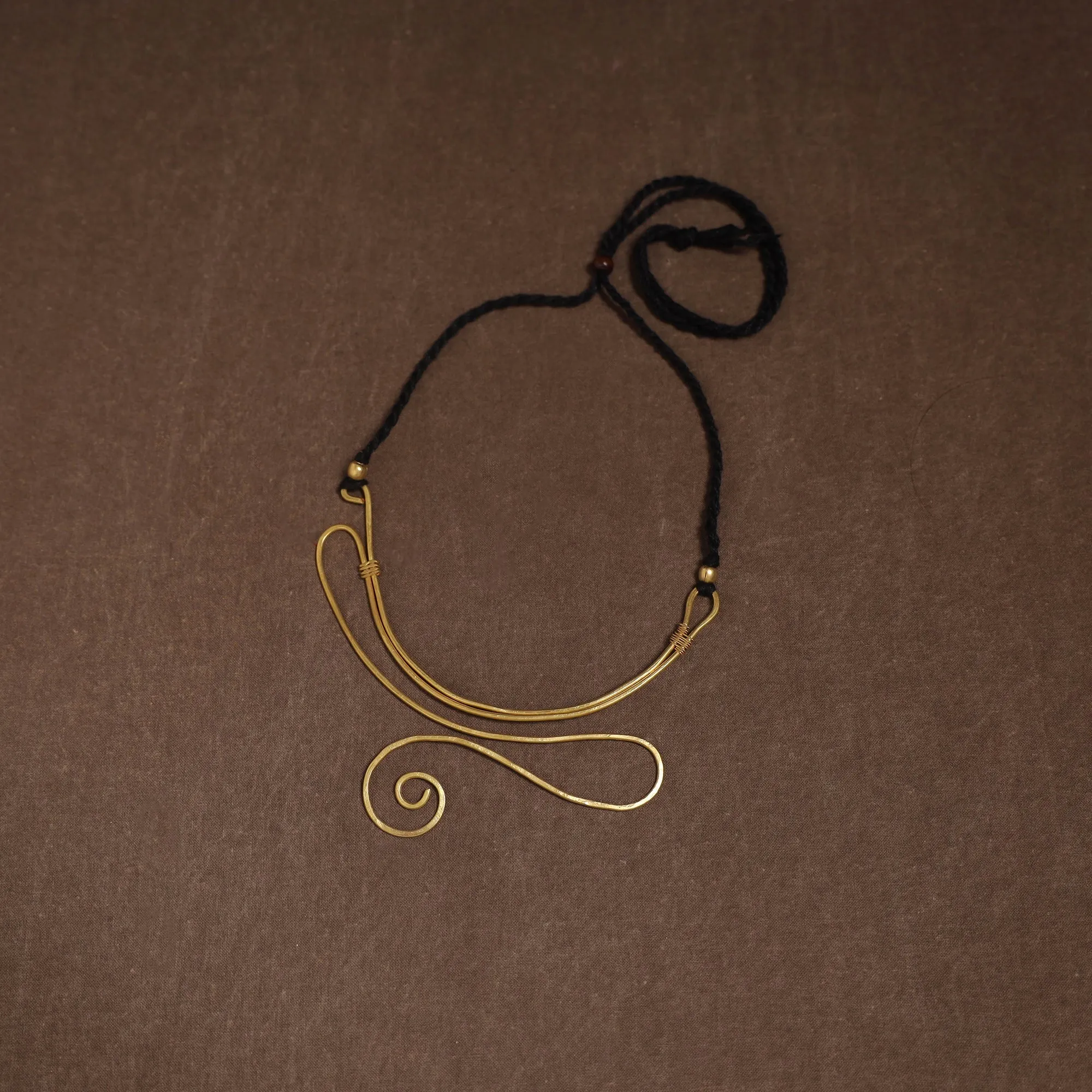 Yellow - Brass Metal Handcrafted Necklace 115 sold by Itokri product image thumbnail 2