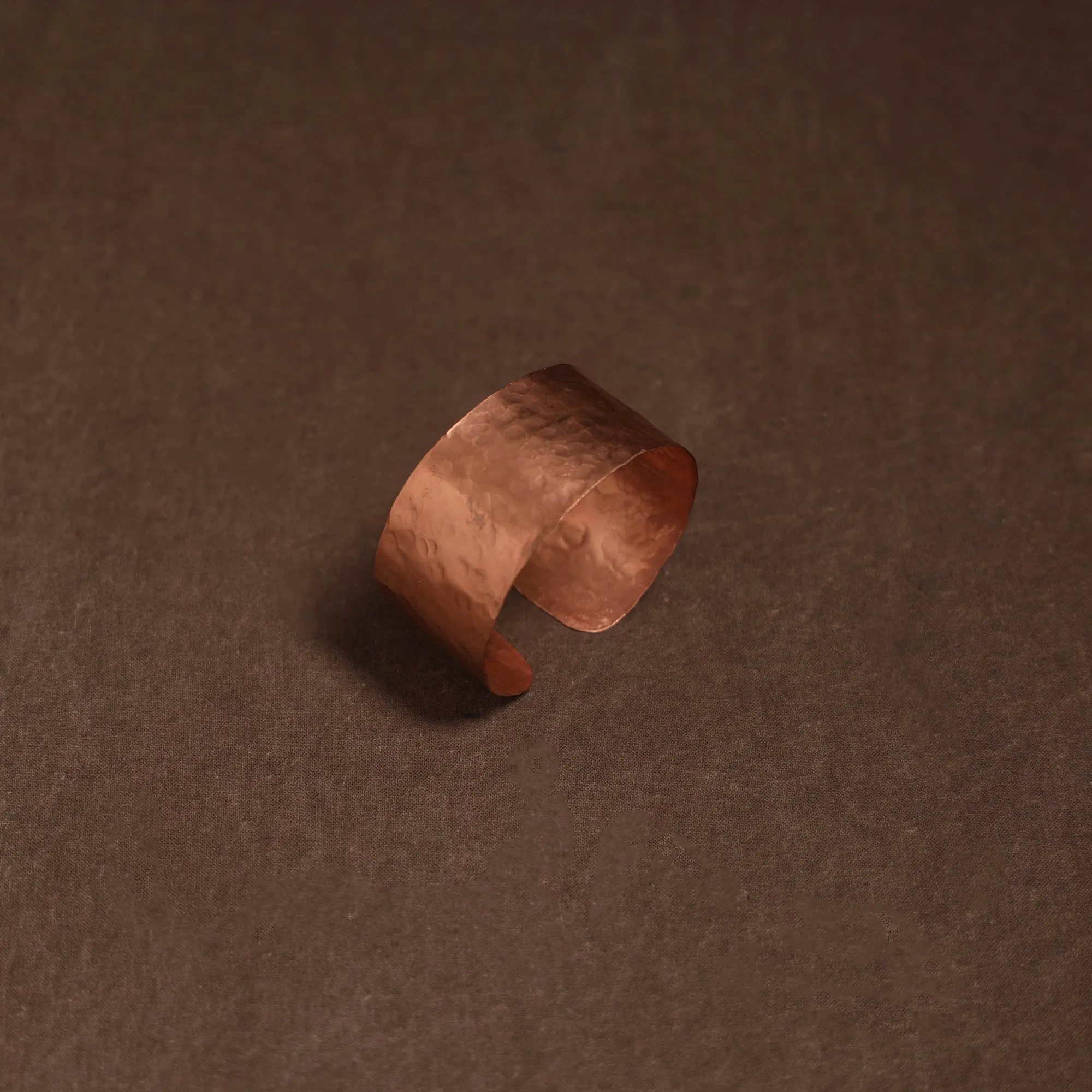 Brown - Brass Metal Handcrafted Cuff Bracelet (Adjustable) 76 sold by Itokri product image thumbnail 2