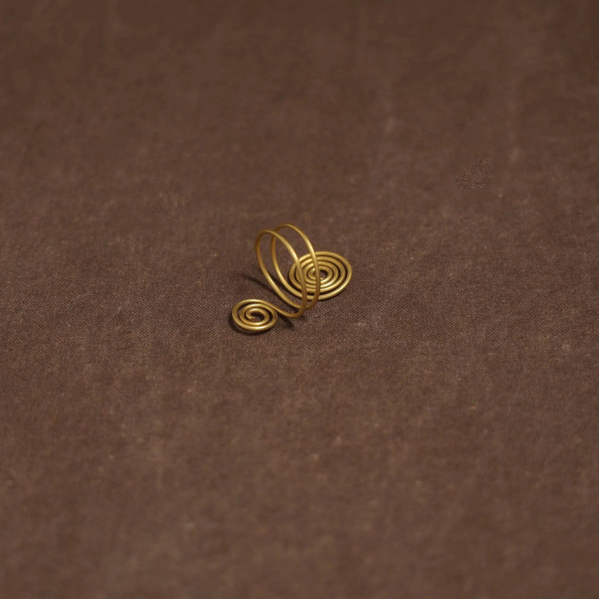 Yellow - Brass Metal Handcrafted Ring 12 sold by Itokri product image thumbnail 2