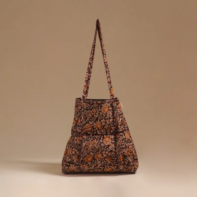 Maroon - Handcrafted Fabric Jhola Bag  90 sold by Itokri