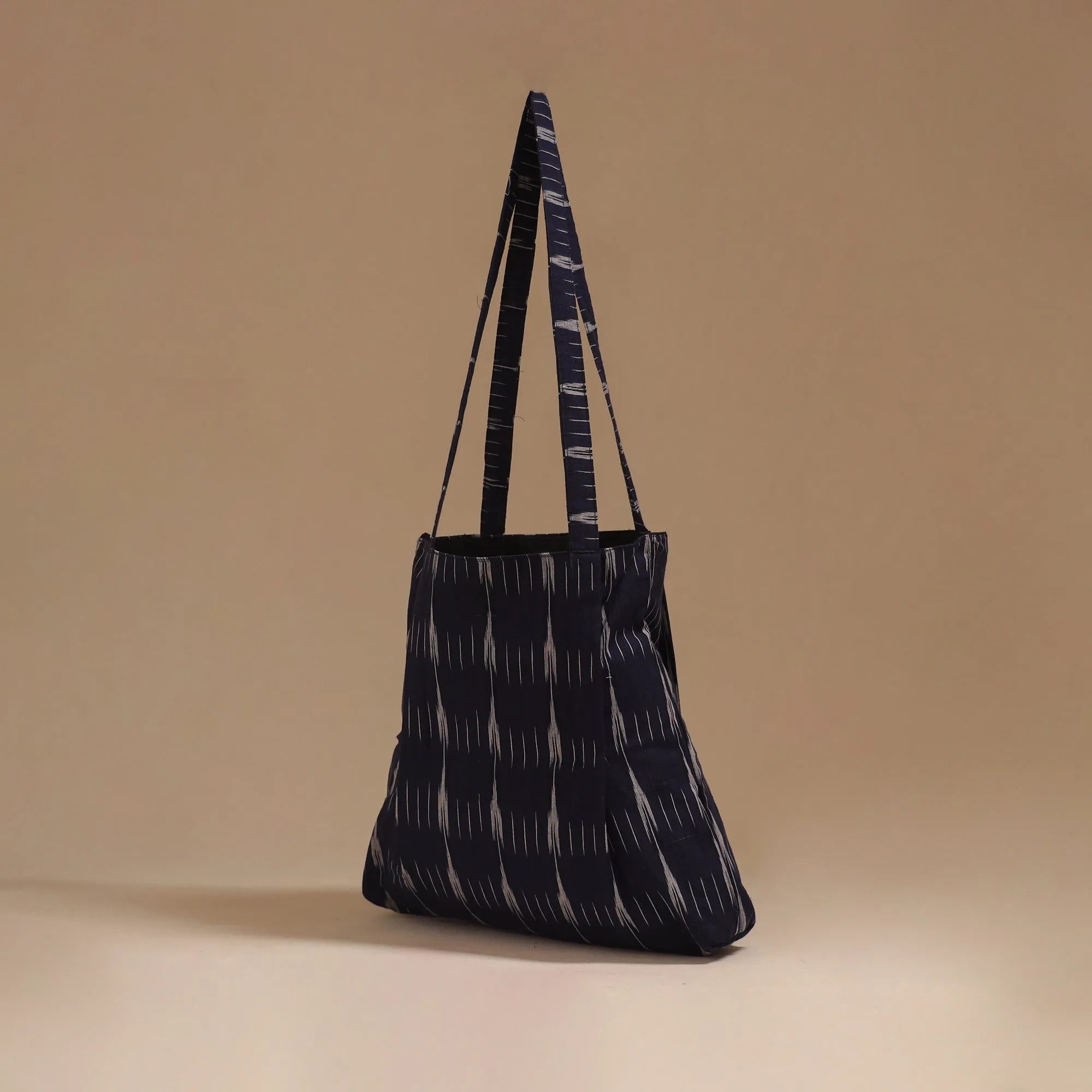 Blue - Handcrafted Fabric Jhola Bag 37 sold by Itokri product image thumbnail 2