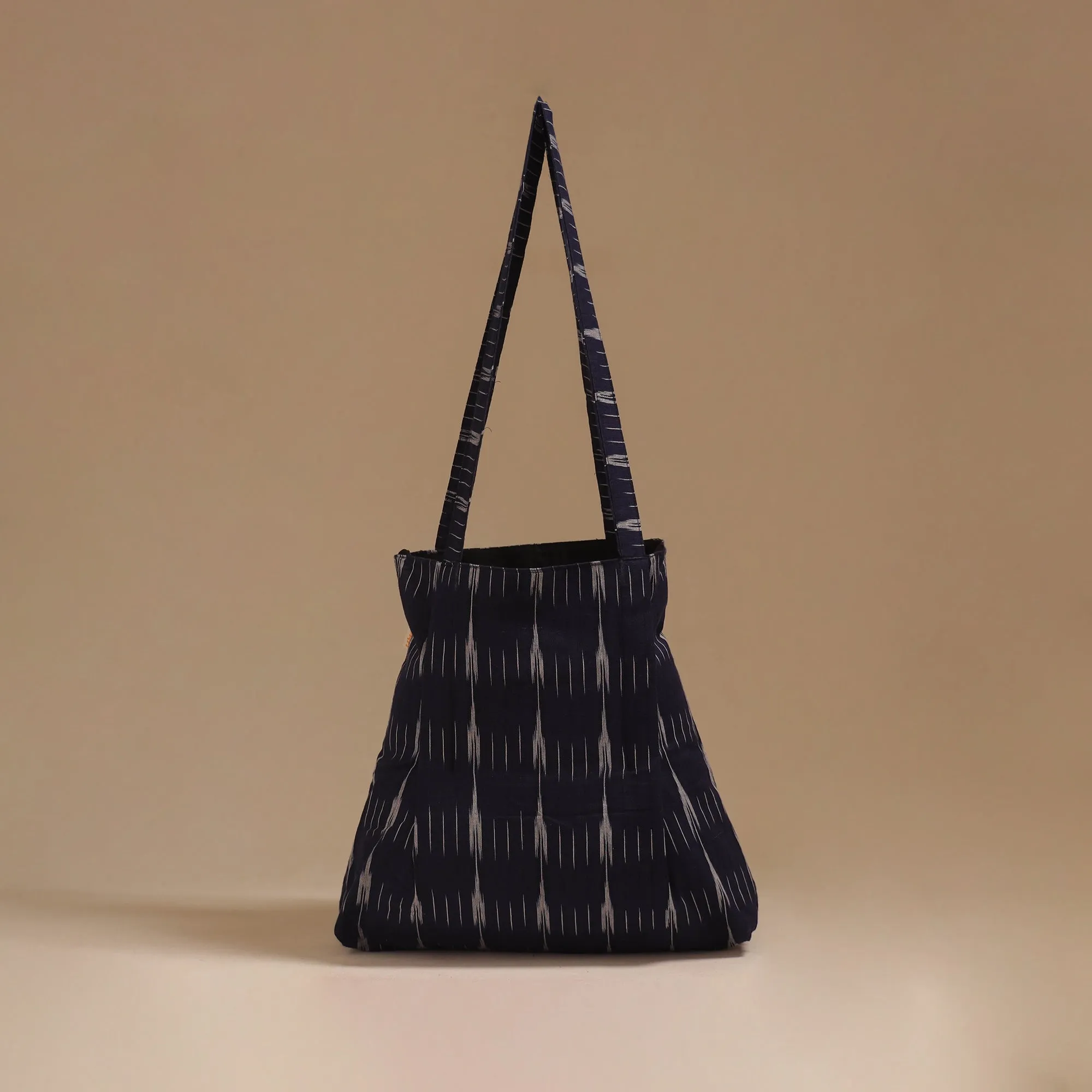 Blue - Handcrafted Fabric Jhola Bag 37 sold by Itokri