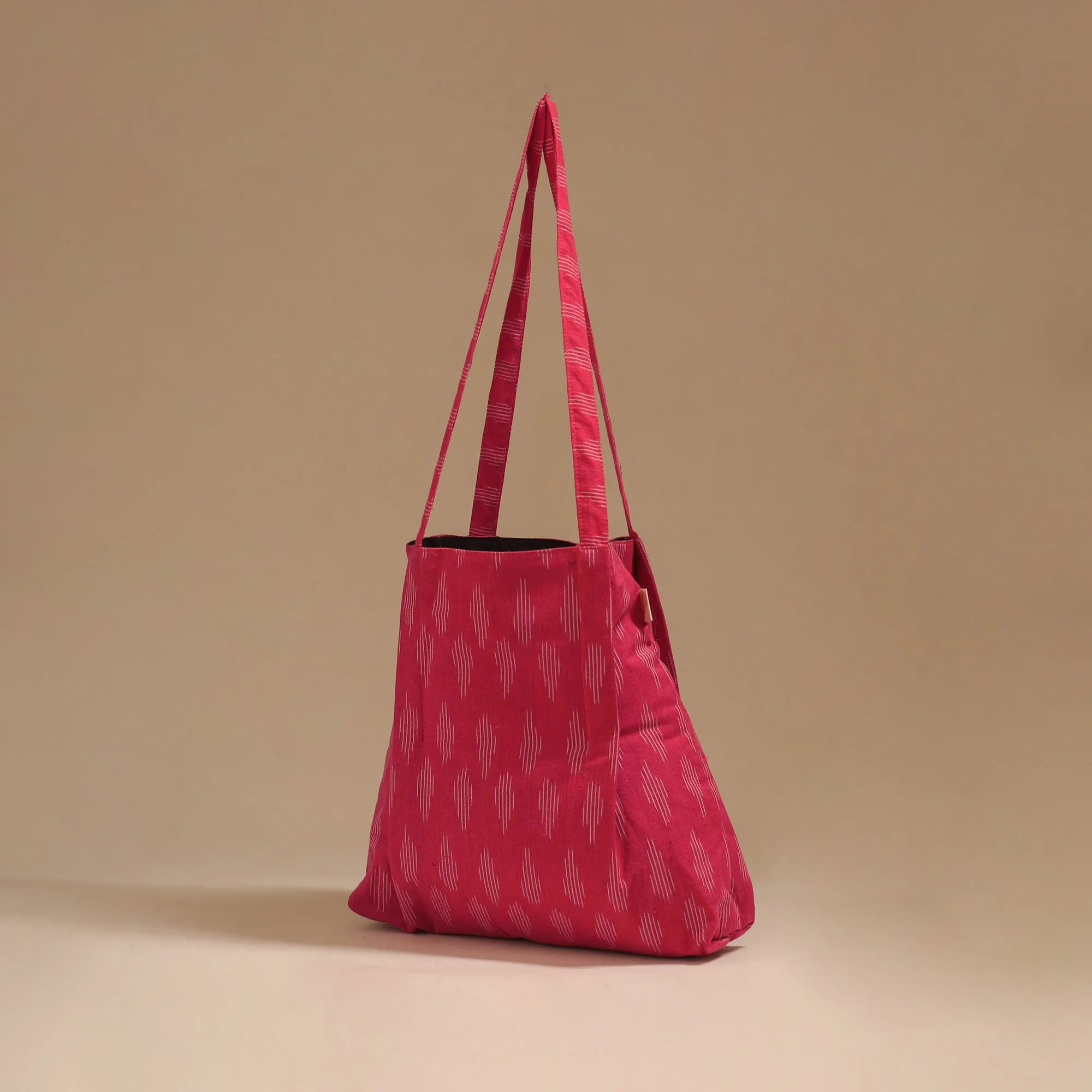 Pink - Handcrafted Fabric Jhola Bag 36 sold by Itokri product image thumbnail 2