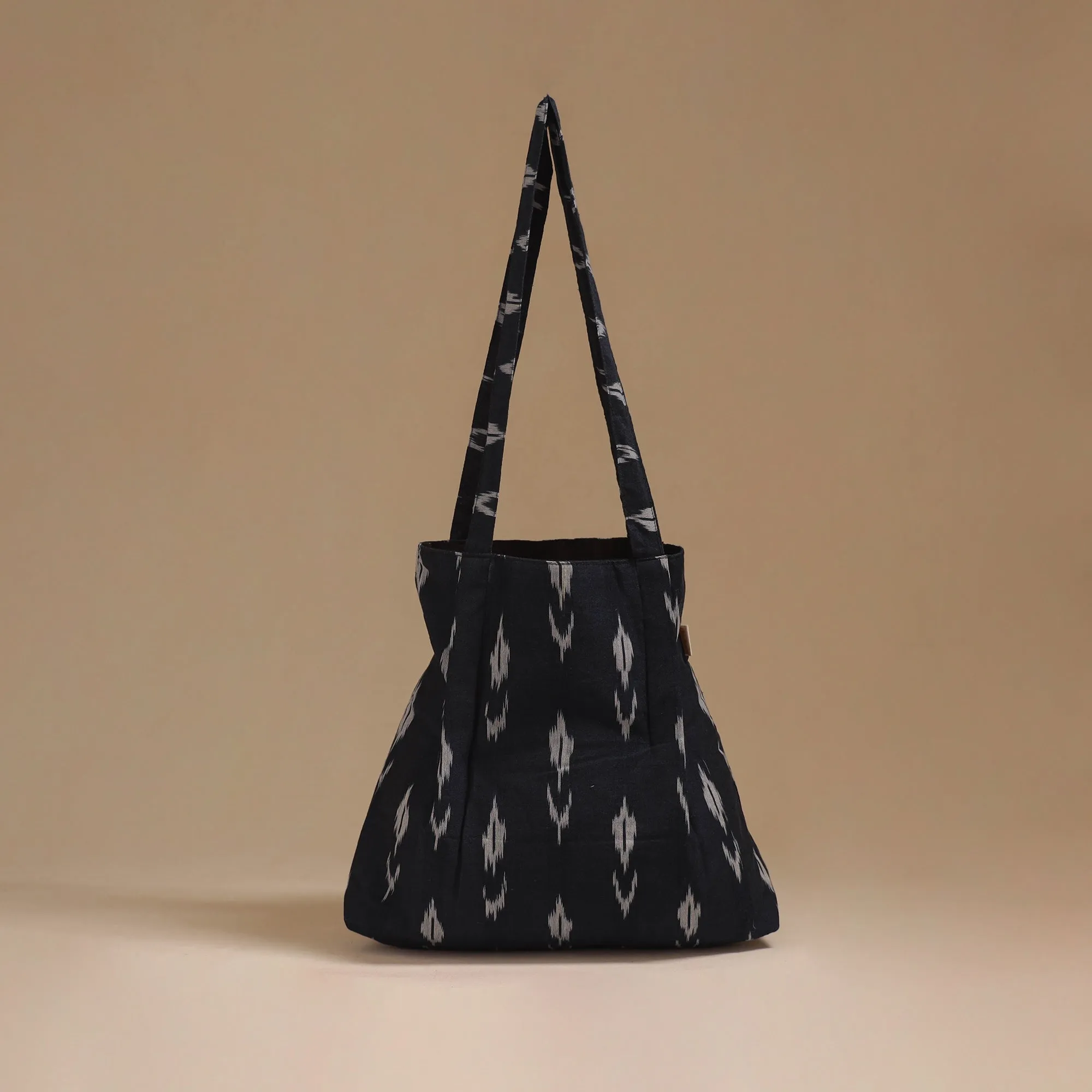 Blue - Handcrafted Fabric Jhola Bag 23 sold by Itokri