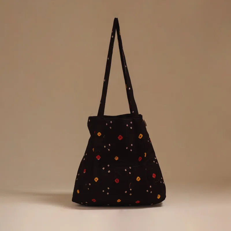 Handcrafted Fabric Jhola Bag 12 sold by Itokri