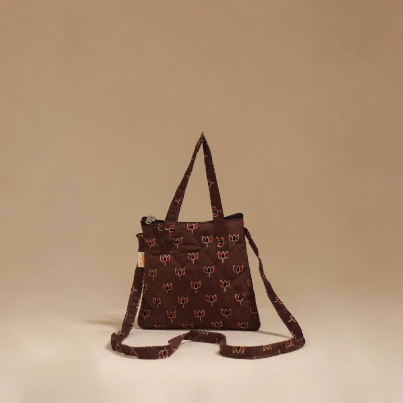 Handcrafted Quilted Sling Bag 07 sold by Itokri