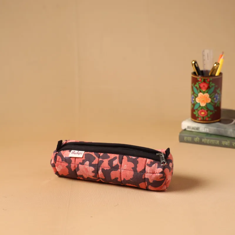 Handcrafted Quilted Pencil Pouch 01 made by Itokri