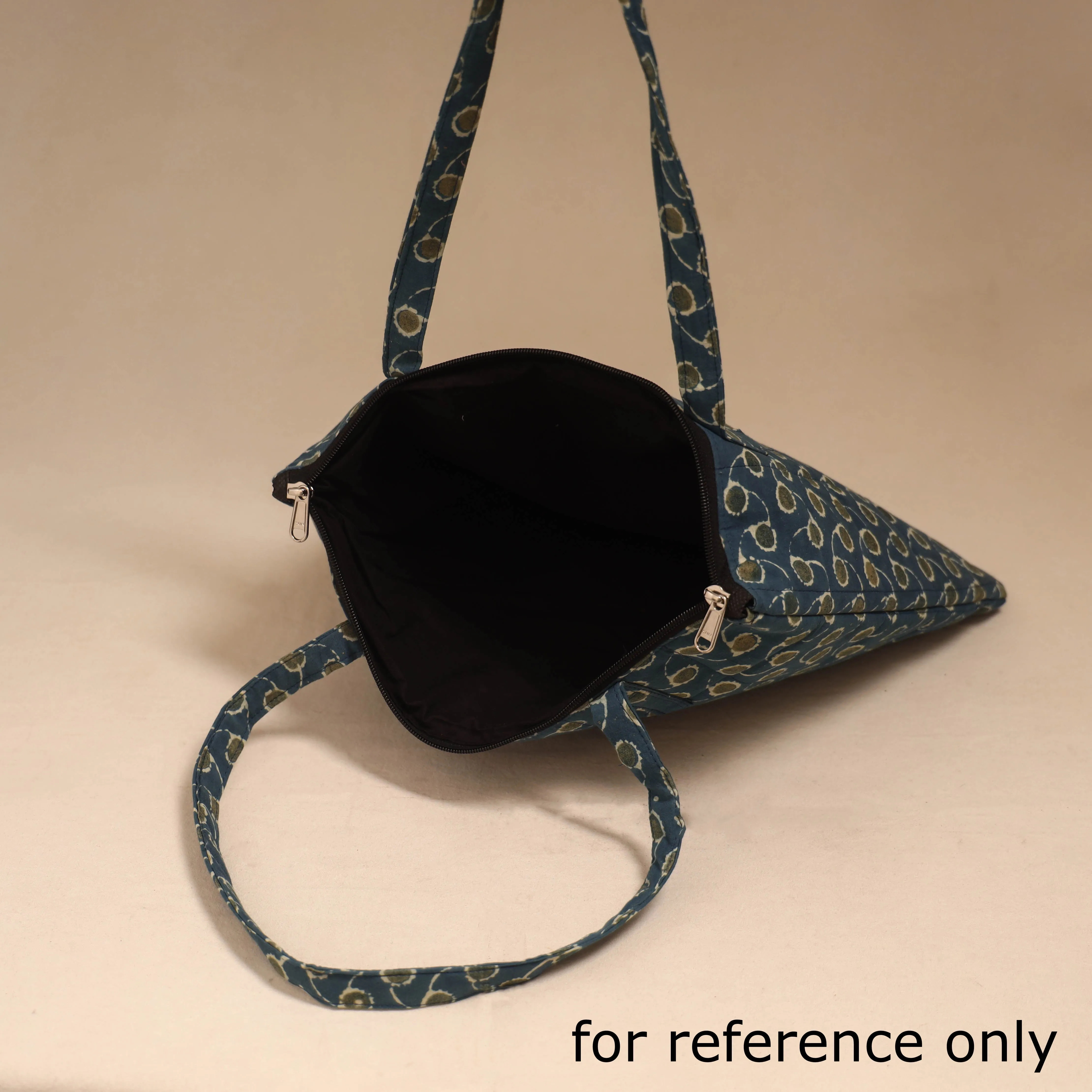 Brown - Handcrafted Quilted Handbag 25 sold by Itokri product image thumbnail 4