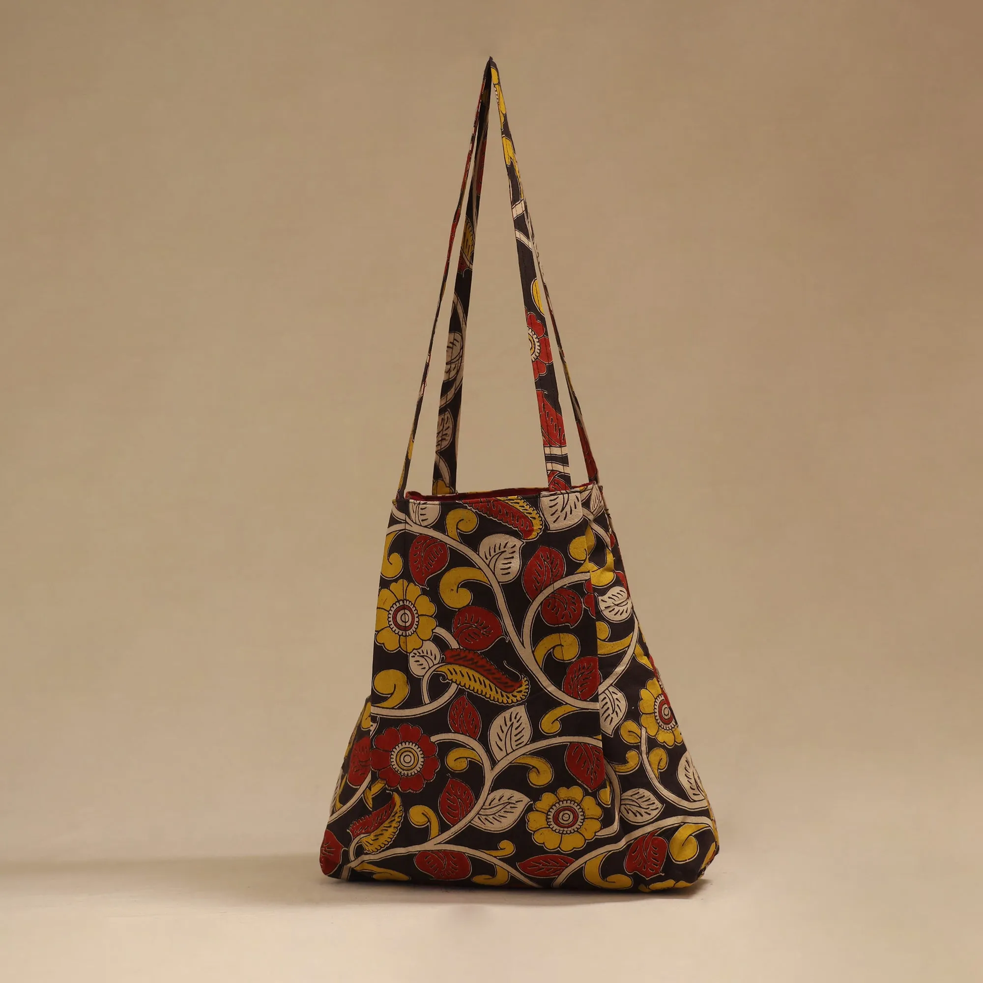 Multicolor - Handcrafted Fabric Jhola Bag 68 sold by Itokri product image thumbnail 2