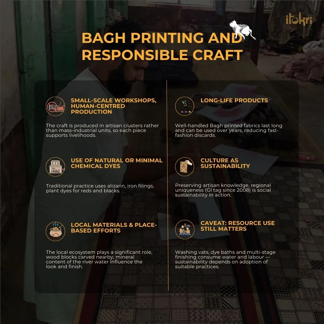 Red - Handcrafted Fabric Jhola Bag 19 sold by Itokri product image thumbnail 5