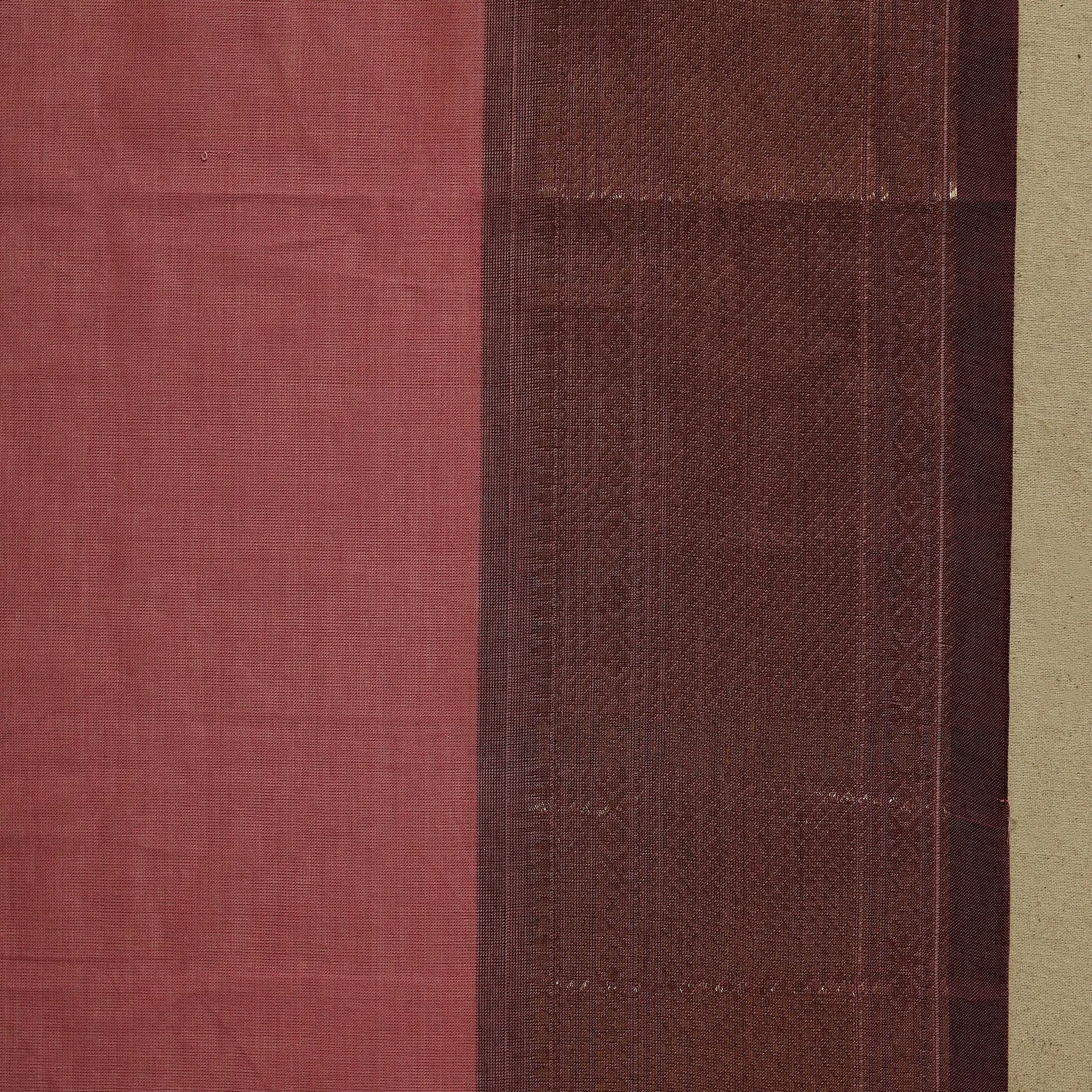 Pink - Thread Buti Cotton Kanchipuram Saree with Border 24 sold by Itokri product image thumbnail 5