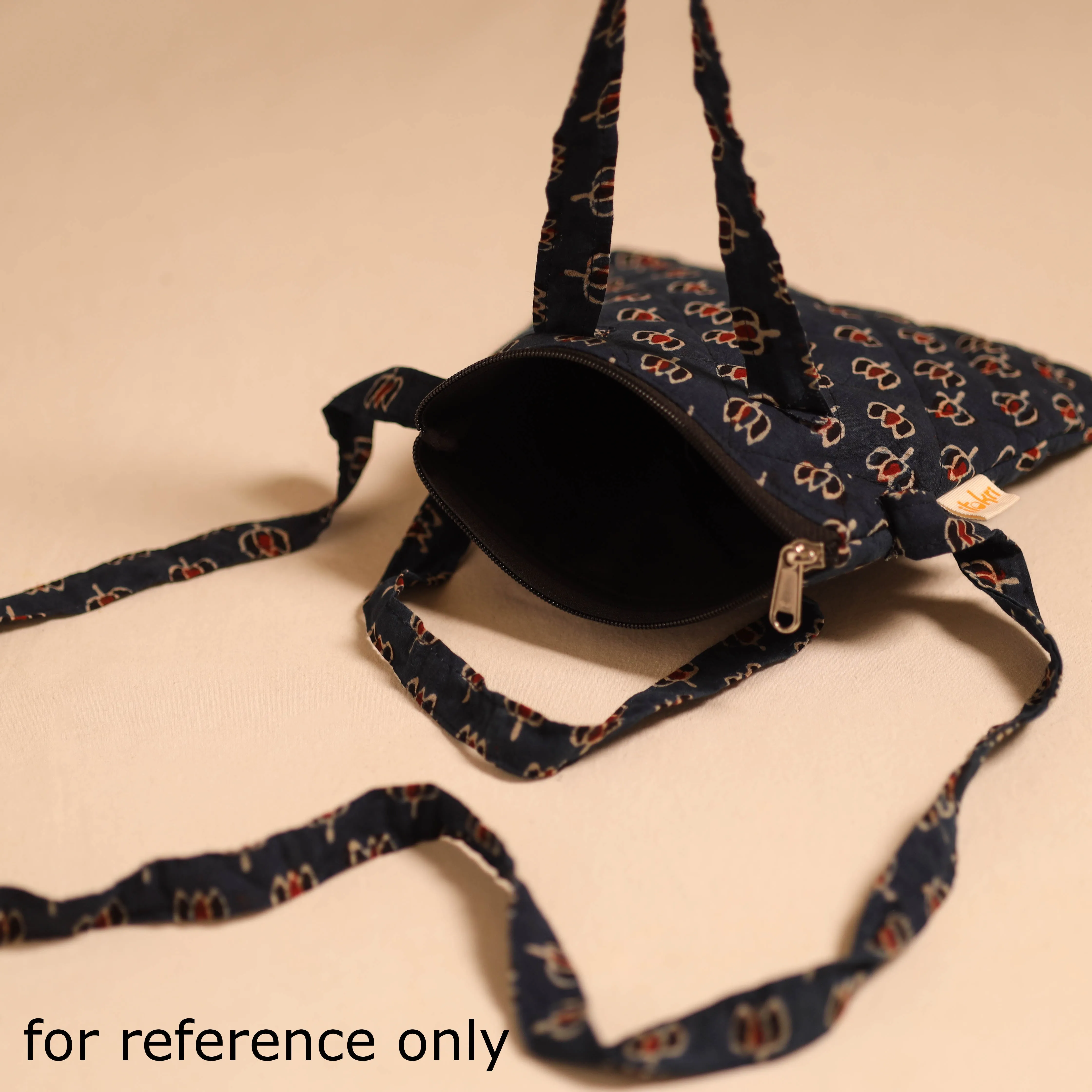 Red - Handcrafted Quilted Sling Bag 44 sold by Itokri product image thumbnail 4