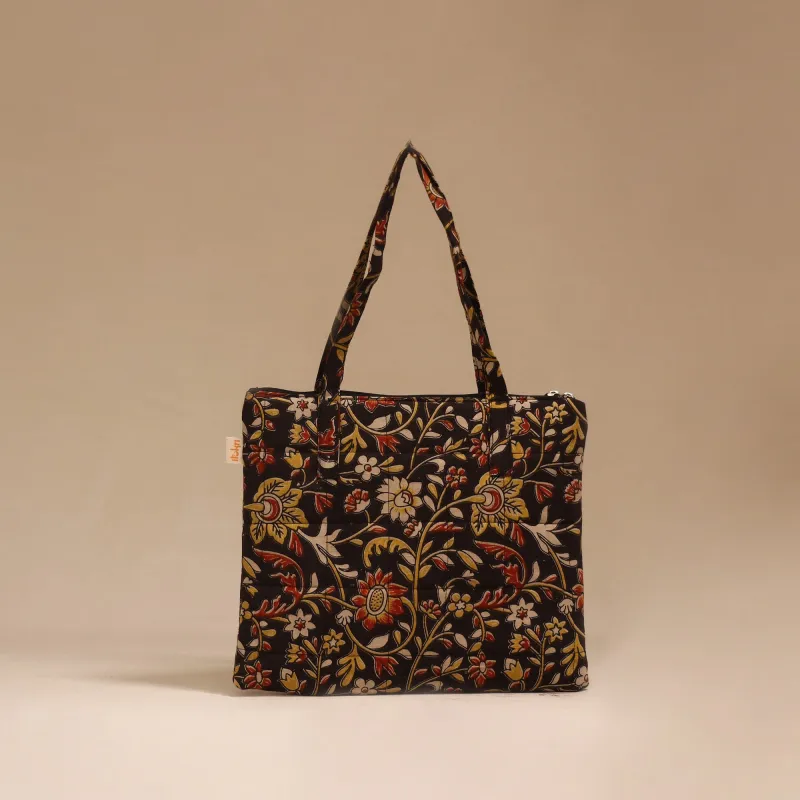 Black - Handcrafted Quilted Handbag 34 sold by Itokri