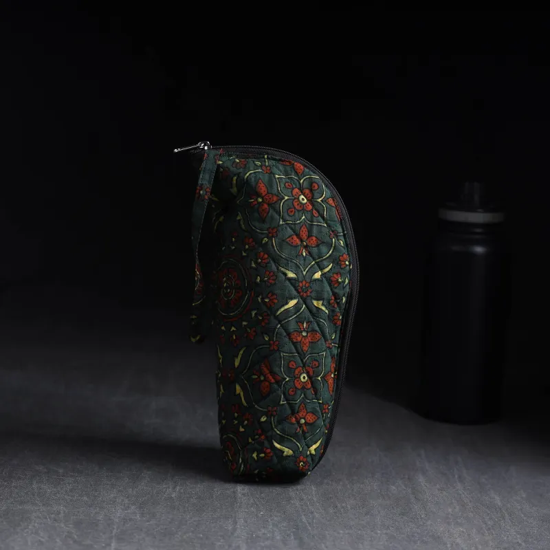 Green - Handmade 1L Water Bottle Cover 42 sold by Itokri