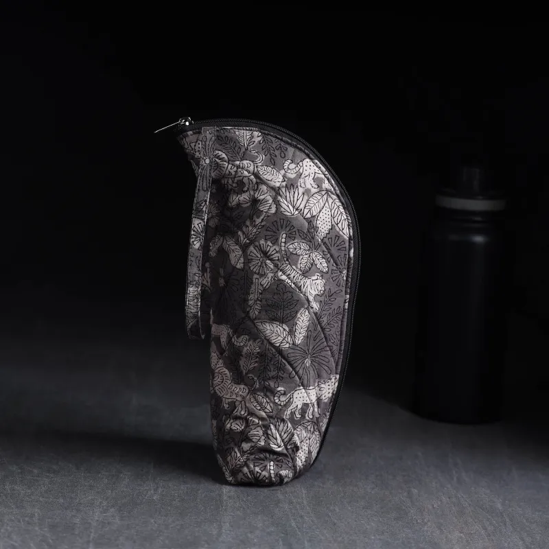 Grey - Handmade 1L Water Bottle Cover 32 sold by Itokri