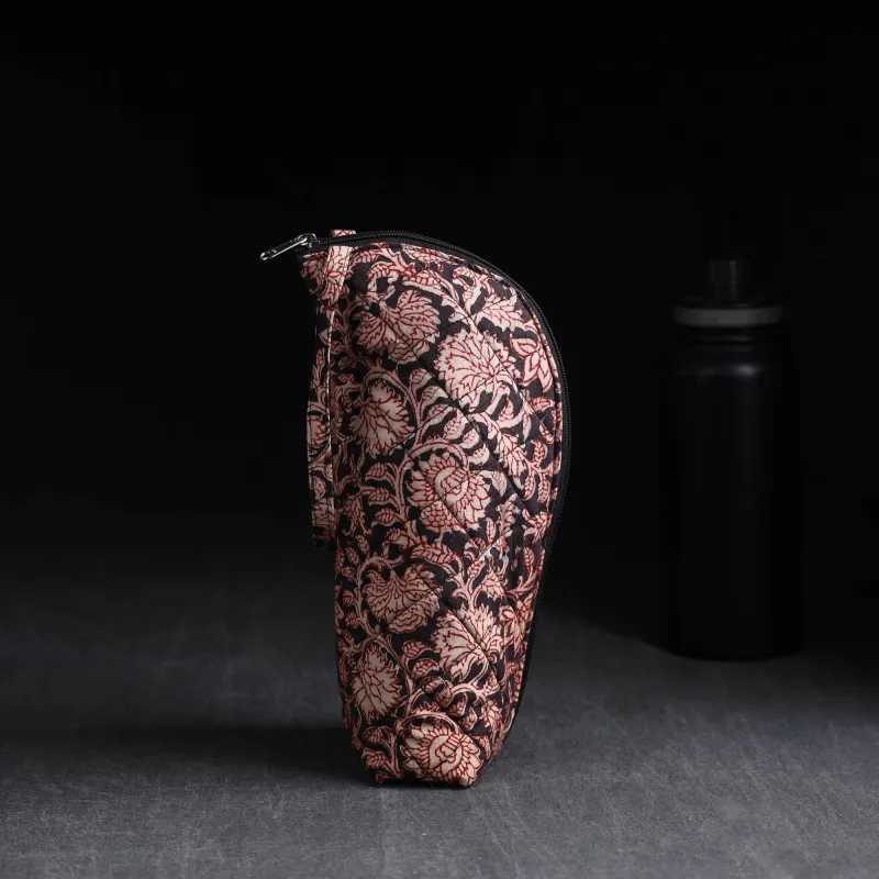 Black - Handmade 1L Water Bottle Cover 22 sold by Itokri