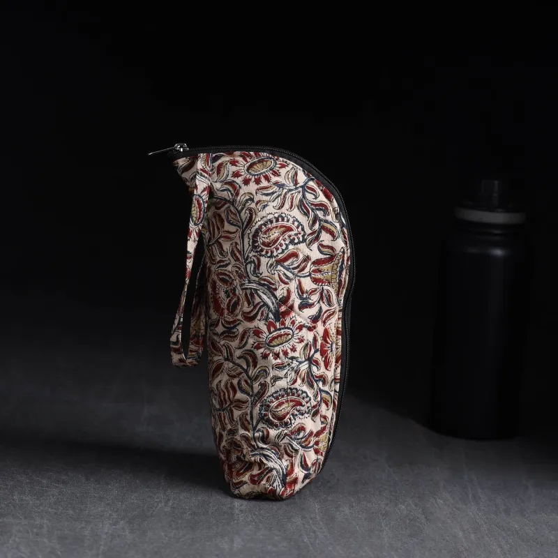 Beige - Handmade 1L Water Bottle Cover 13 made by Itokri