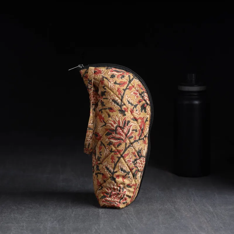 Yellow - Handmade 1L Water Bottle Cover 04 made by Itokri