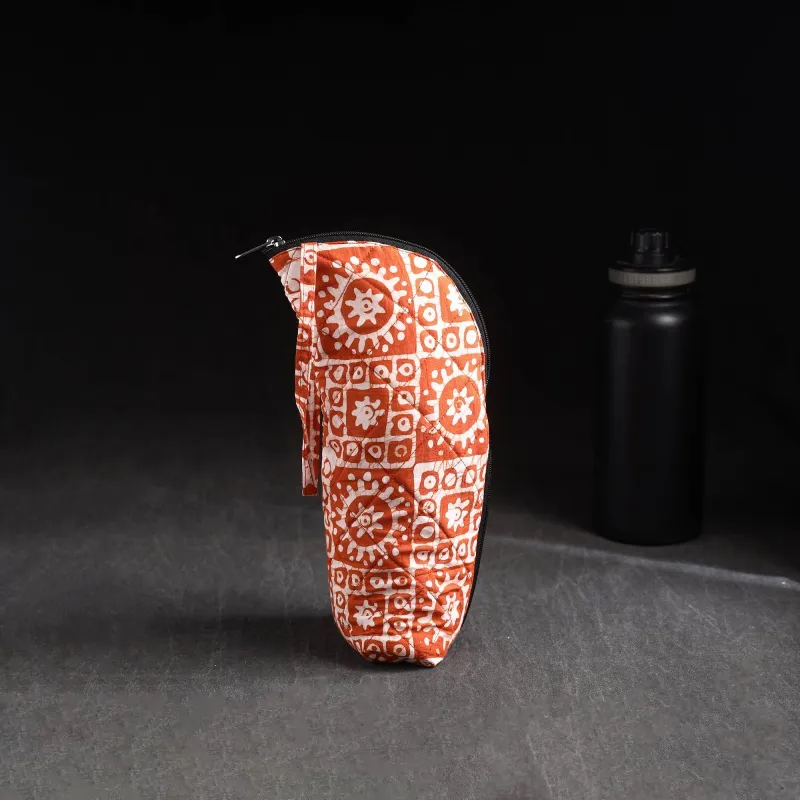 Orange - Handmade 1L Water Bottle Cover 14 sold by Itokri
