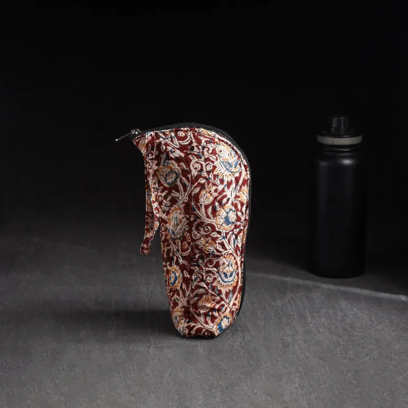 Maroon - Handmade 1L Water Bottle Cover 06 sold by Itokri