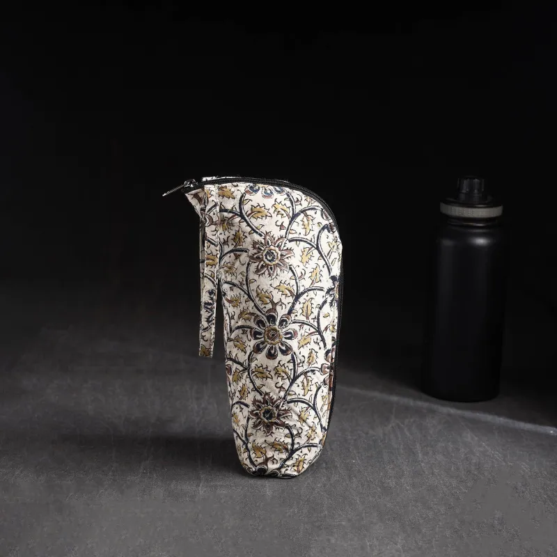 Beige - Handmade 1L Water Bottle Cover 02 made by Itokri