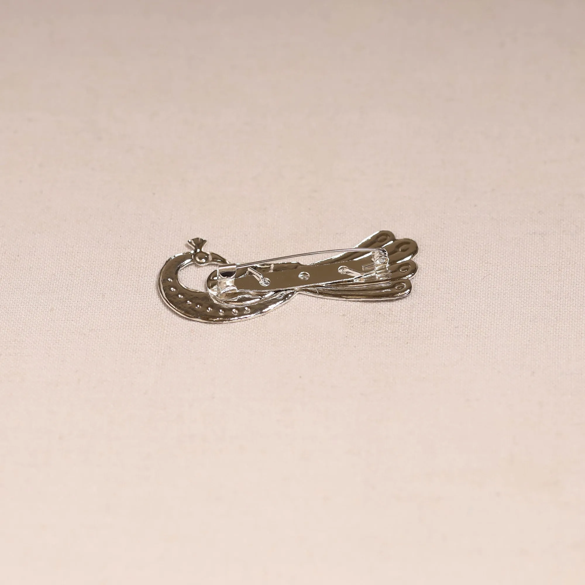 Blue - Handcrafted Paka Meenakari Saree Pin 236 sold by Itokri product image thumbnail 3