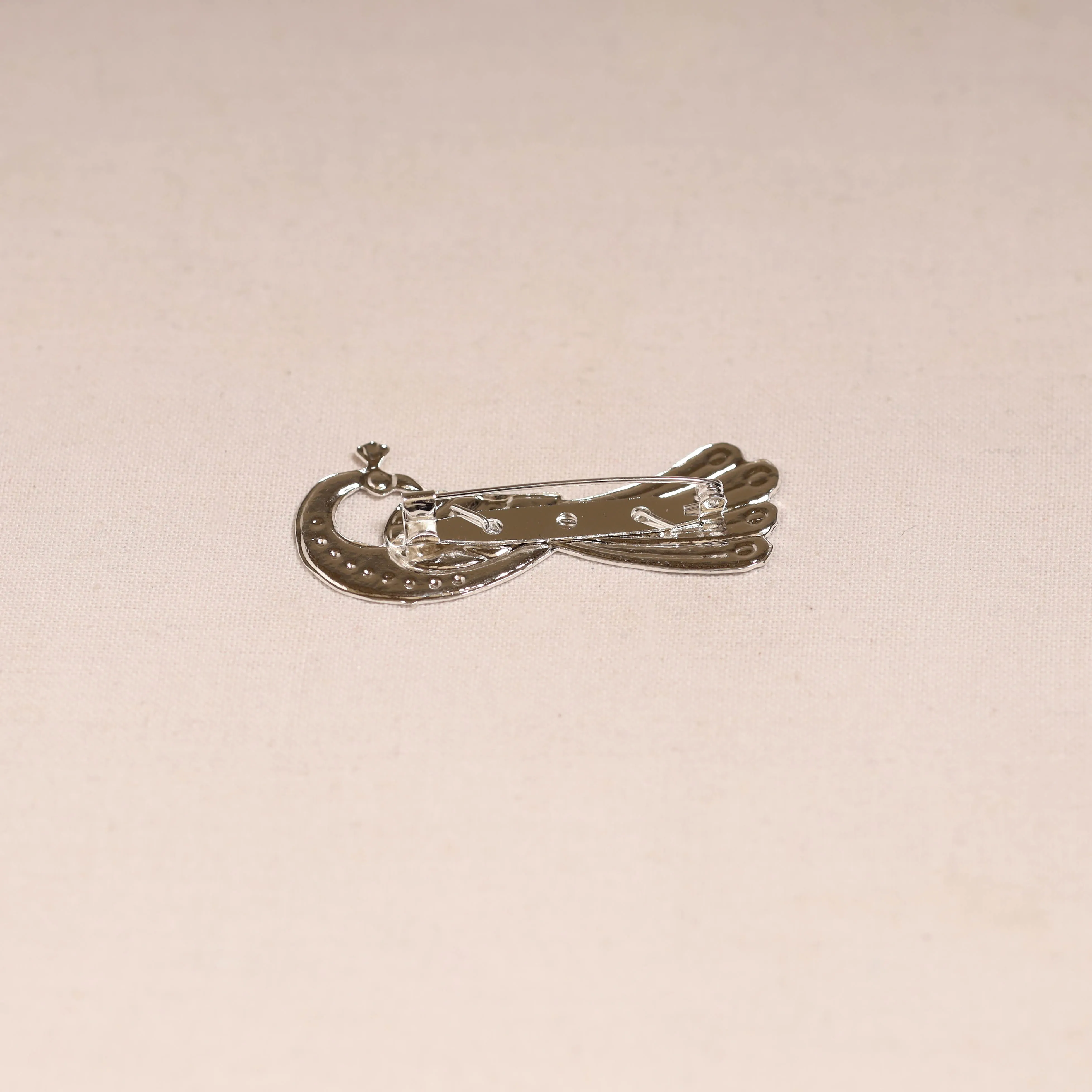 Blue - Handcrafted Paka Meenakari Saree Pin 234 sold by Itokri product image thumbnail 3