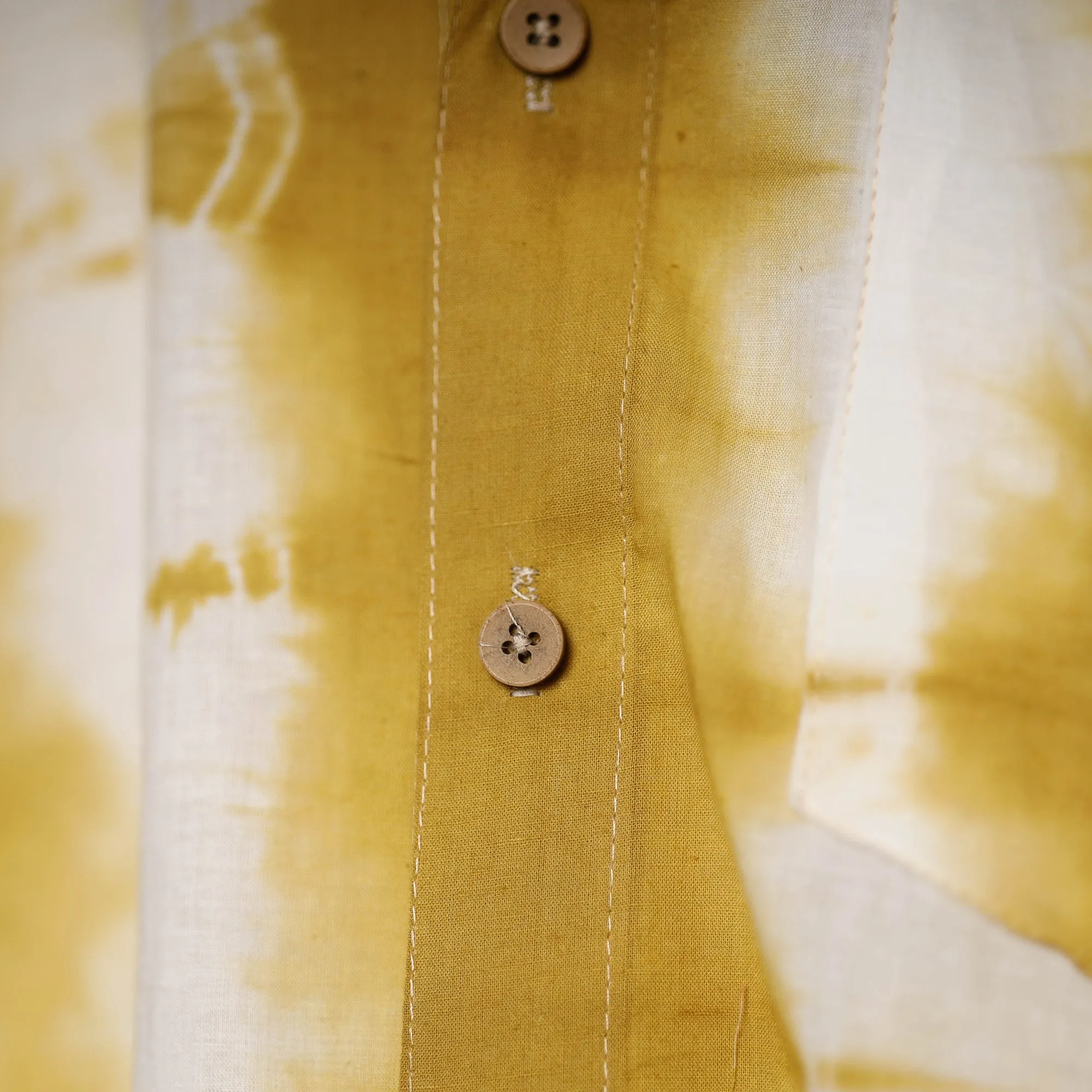 Shibori Tie-Dye Mul Cotton Men Half Sleeve Shirt sold by Itokri product image thumbnail 4