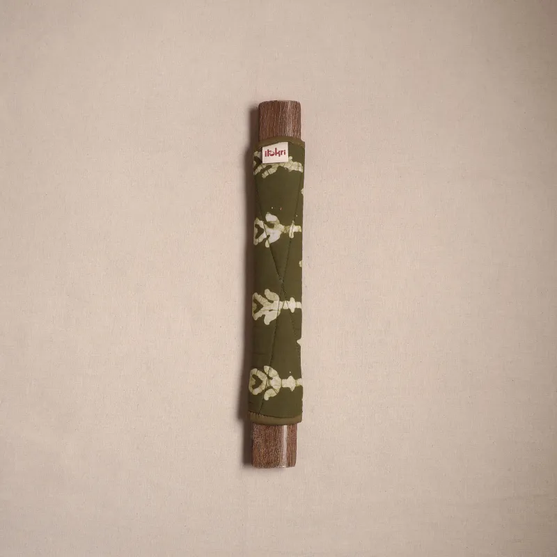 Green - Handmade Fridge Handle Cover 04 made by Itokri
