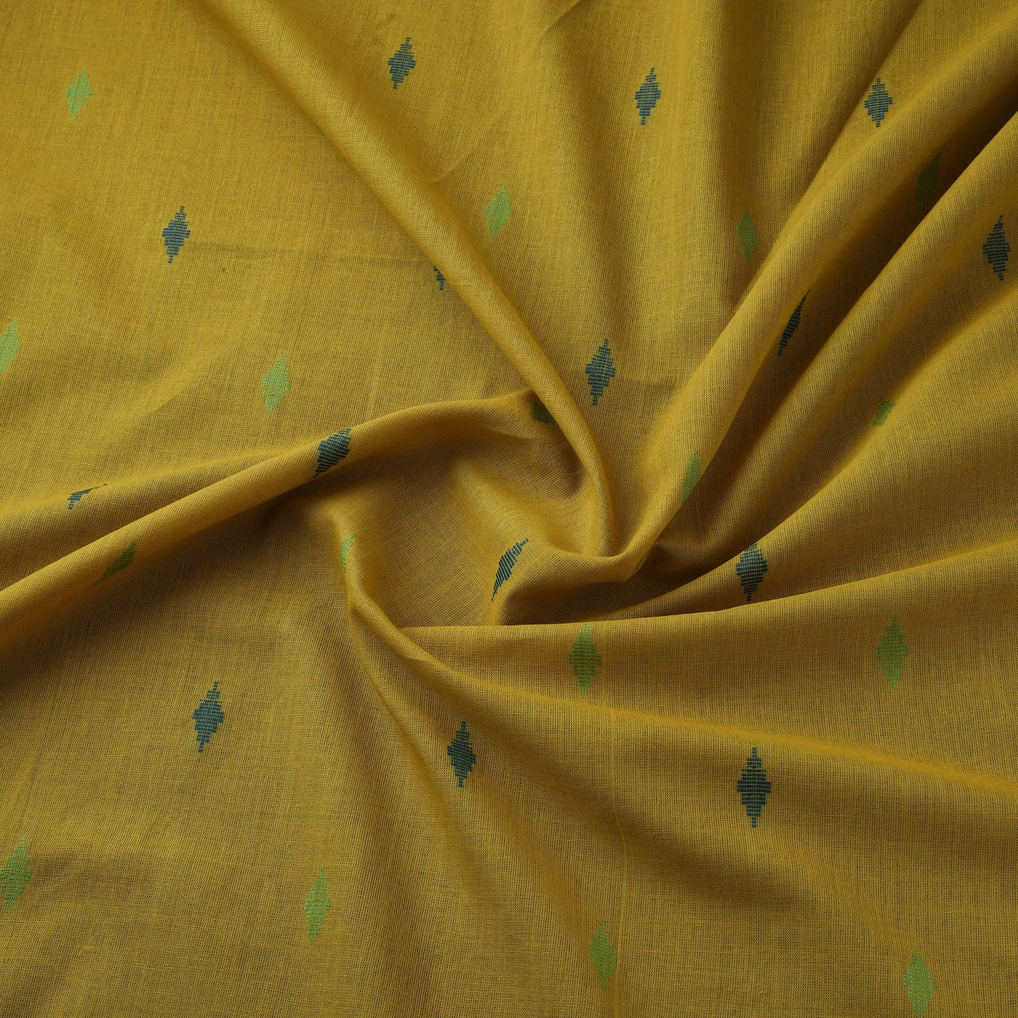 Yellow - Prewashed Cotton Jacquard Fabric 14 sold by Itokri product image thumbnail 3