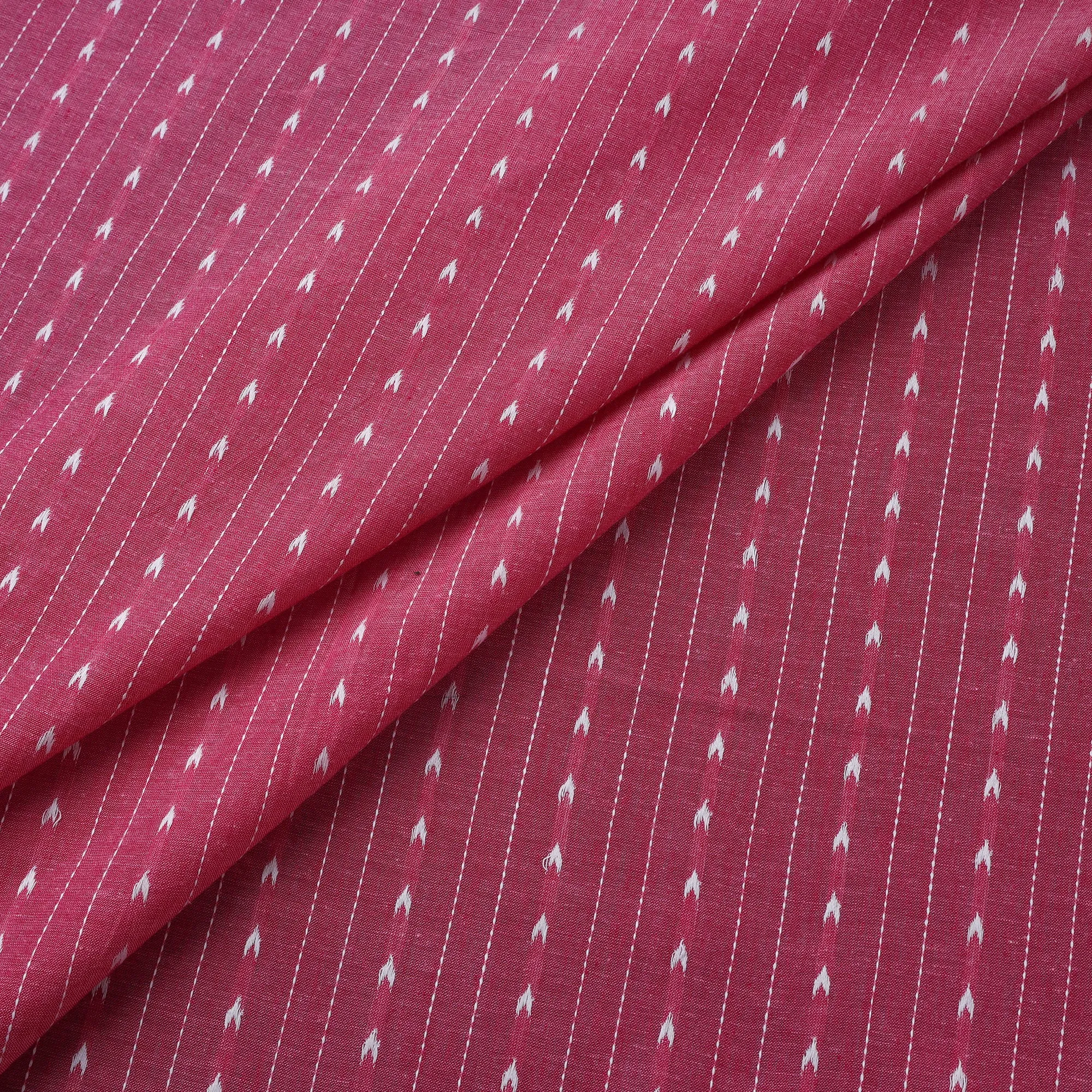 Pink - Prewashed Cotton Jacquard Fabric 01 sold by Itokri product image thumbnail 2