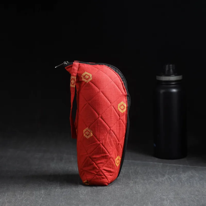 Red - Handmade 1L Water Bottle Cover 14 made by Itokri