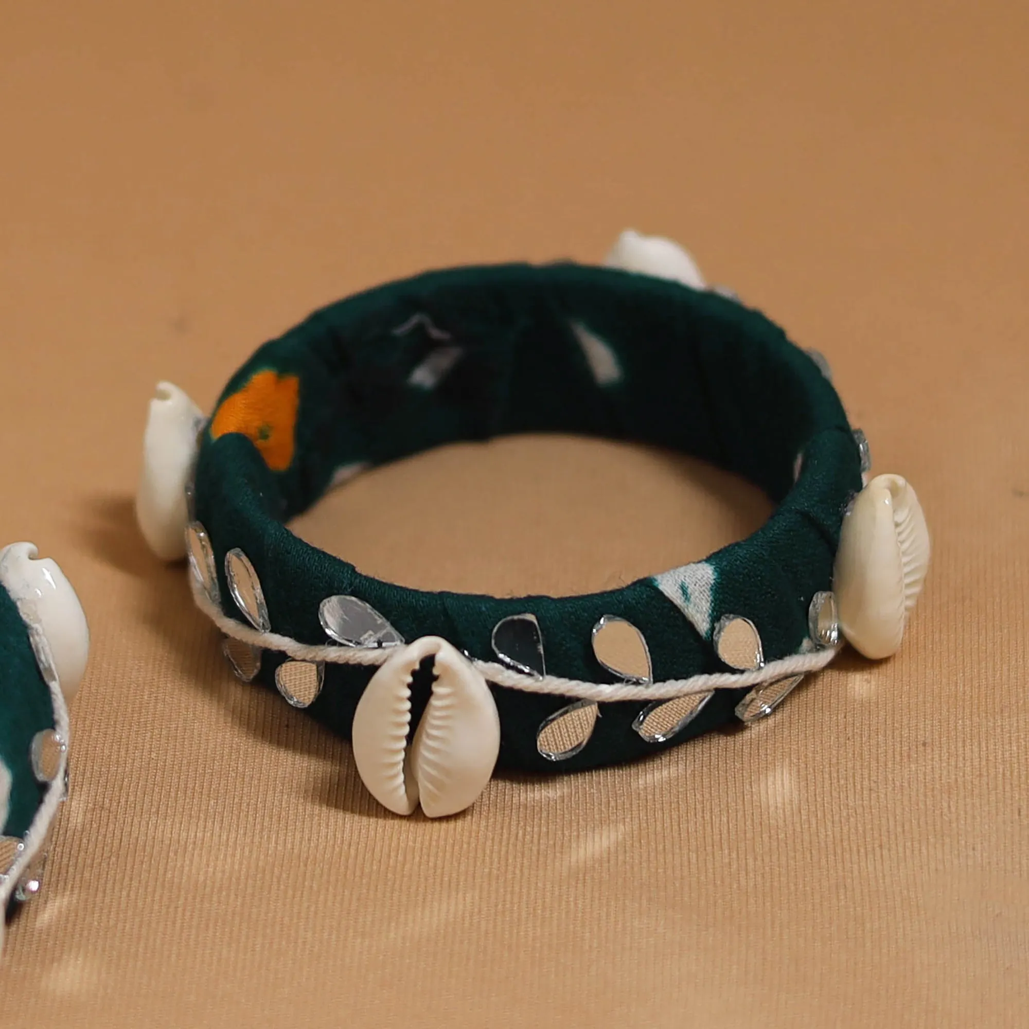 Fabart Mirror Shell Work Handmade Bangle SO2 (Size - 2-4) 04 sold by Itokri product image thumbnail 3
