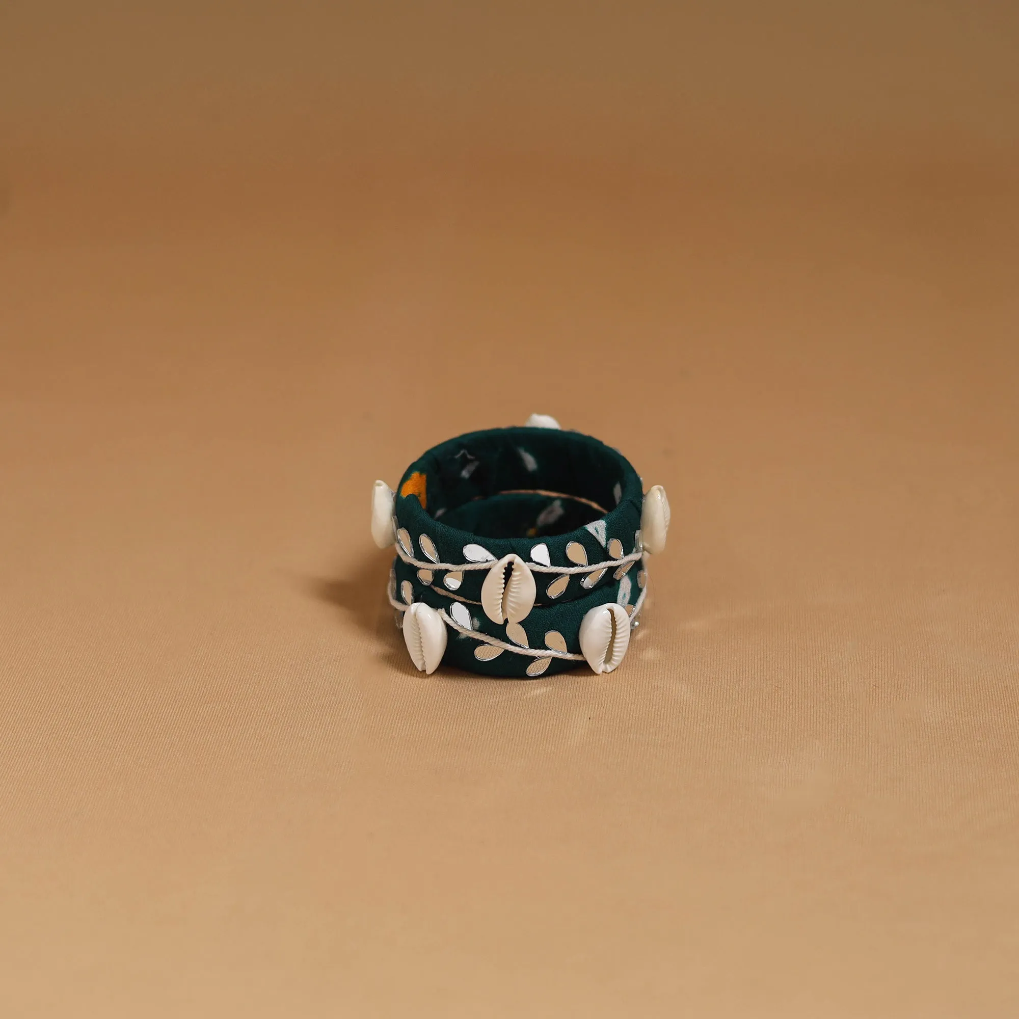 Fabart Mirror Shell Work Handmade Bangle SO2 (Size - 2-4) 04 sold by Itokri