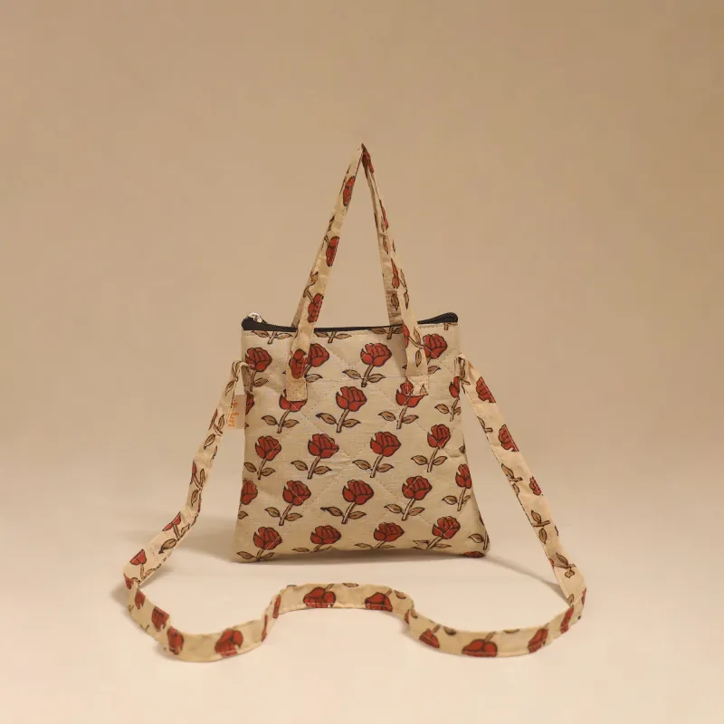 Handcrafted Quilted Sling Bag 08 sold by Itokri