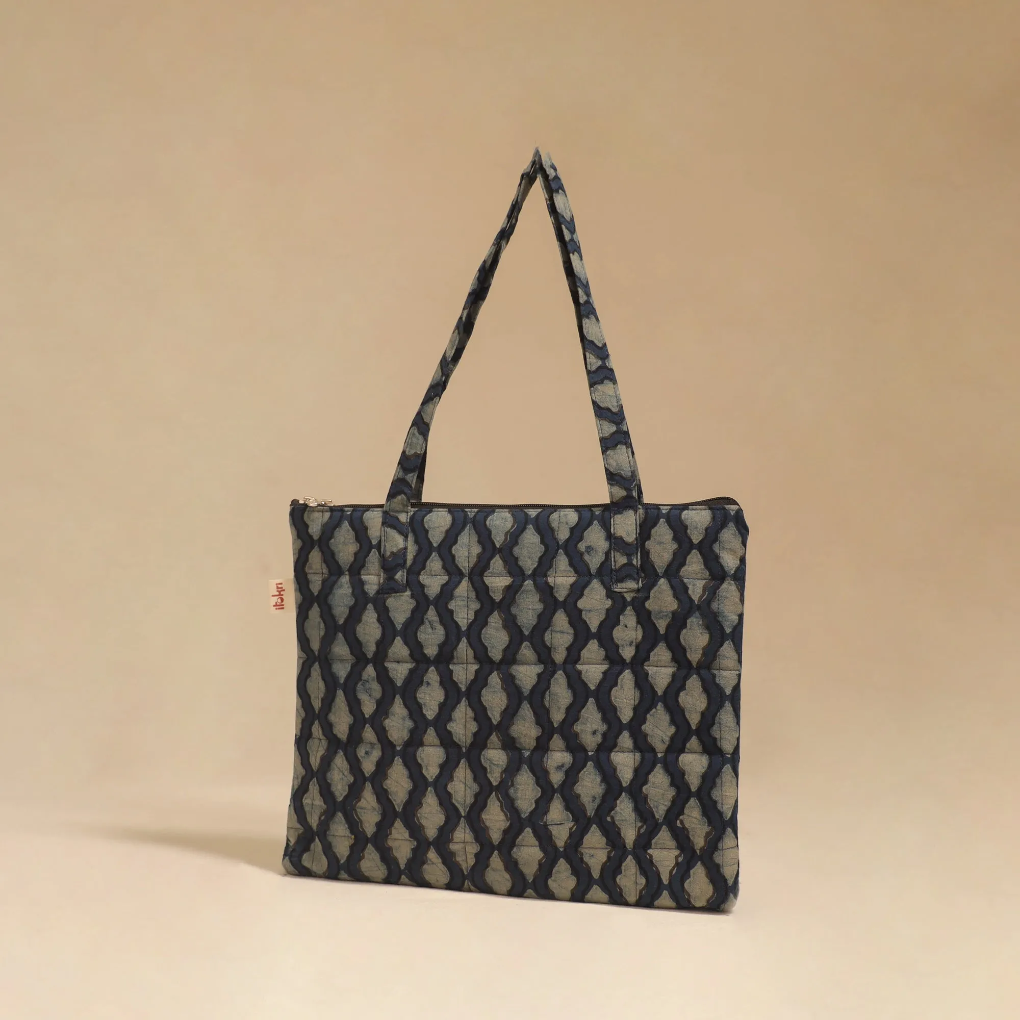 Blue - Handcrafted Quilted Handbag 29 sold by Itokri product image thumbnail 2