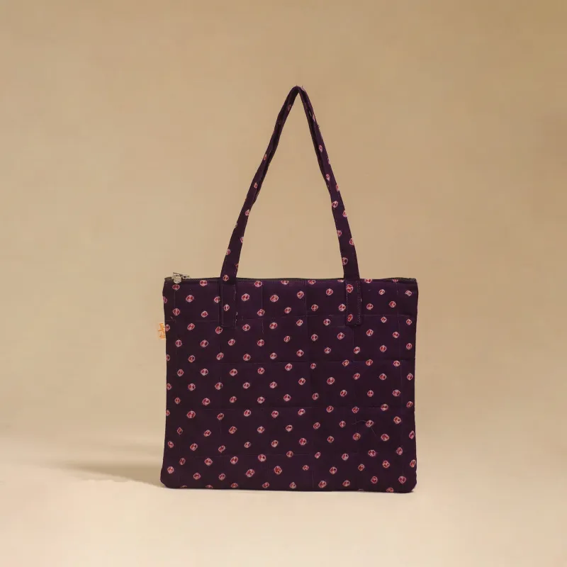 Handcrafted Quilted Handbag 25 sold by Itokri