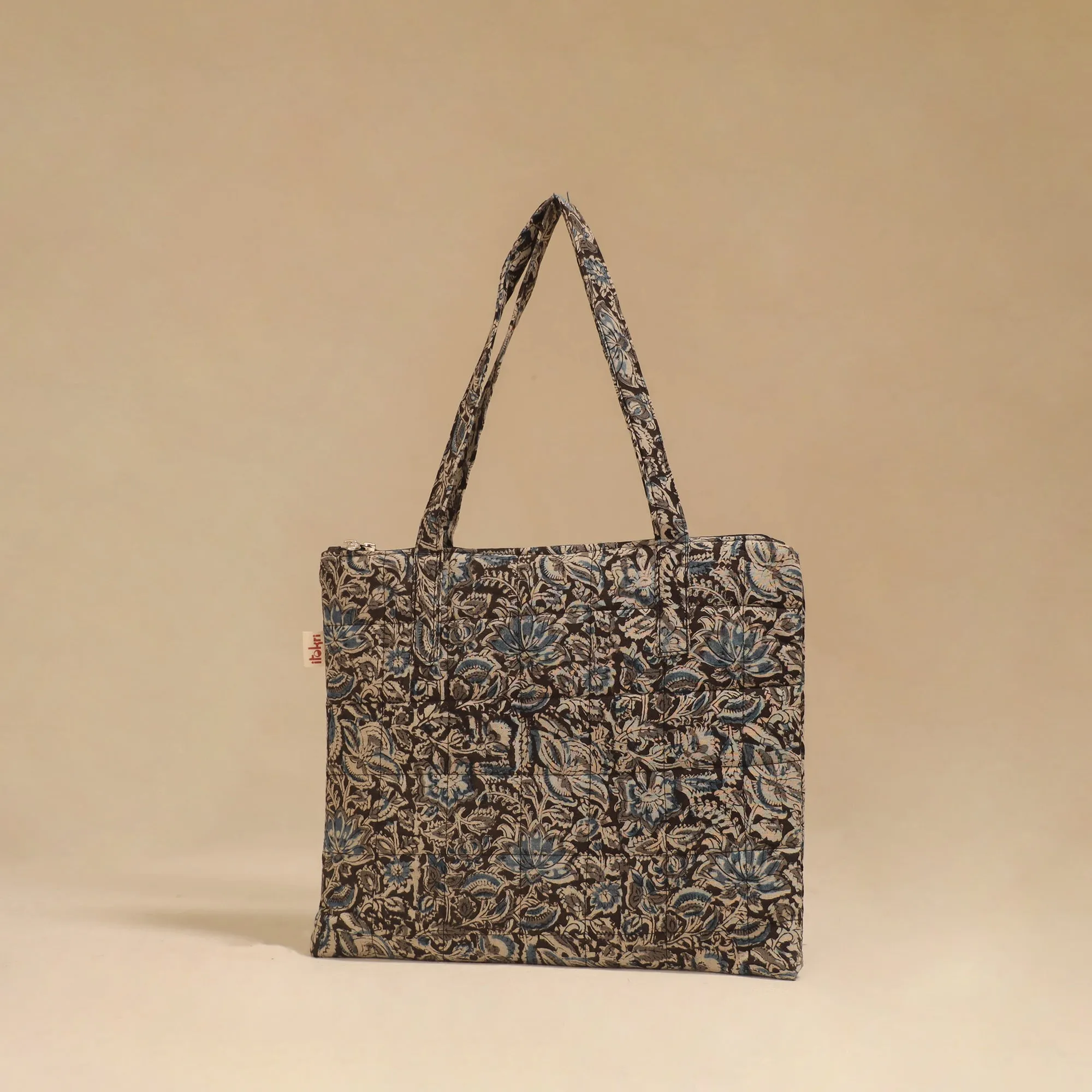 Black - Handcrafted Quilted Handbag 23 sold by Itokri product image thumbnail 2