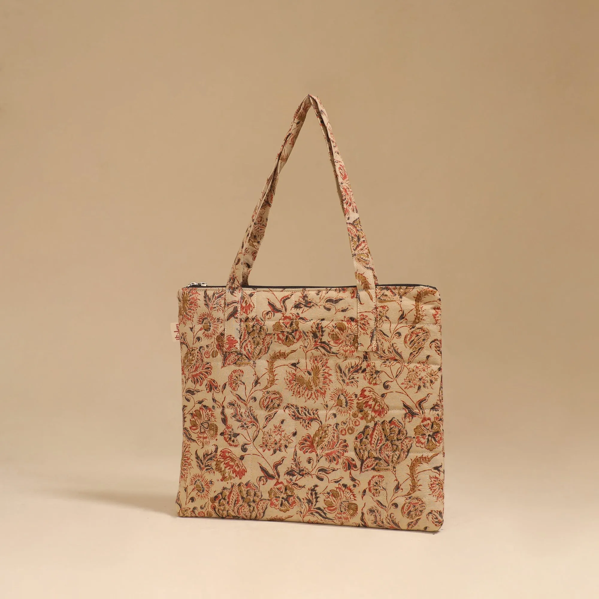 Beige - Handcrafted Quilted Handbag 22 sold by Itokri product image thumbnail 2