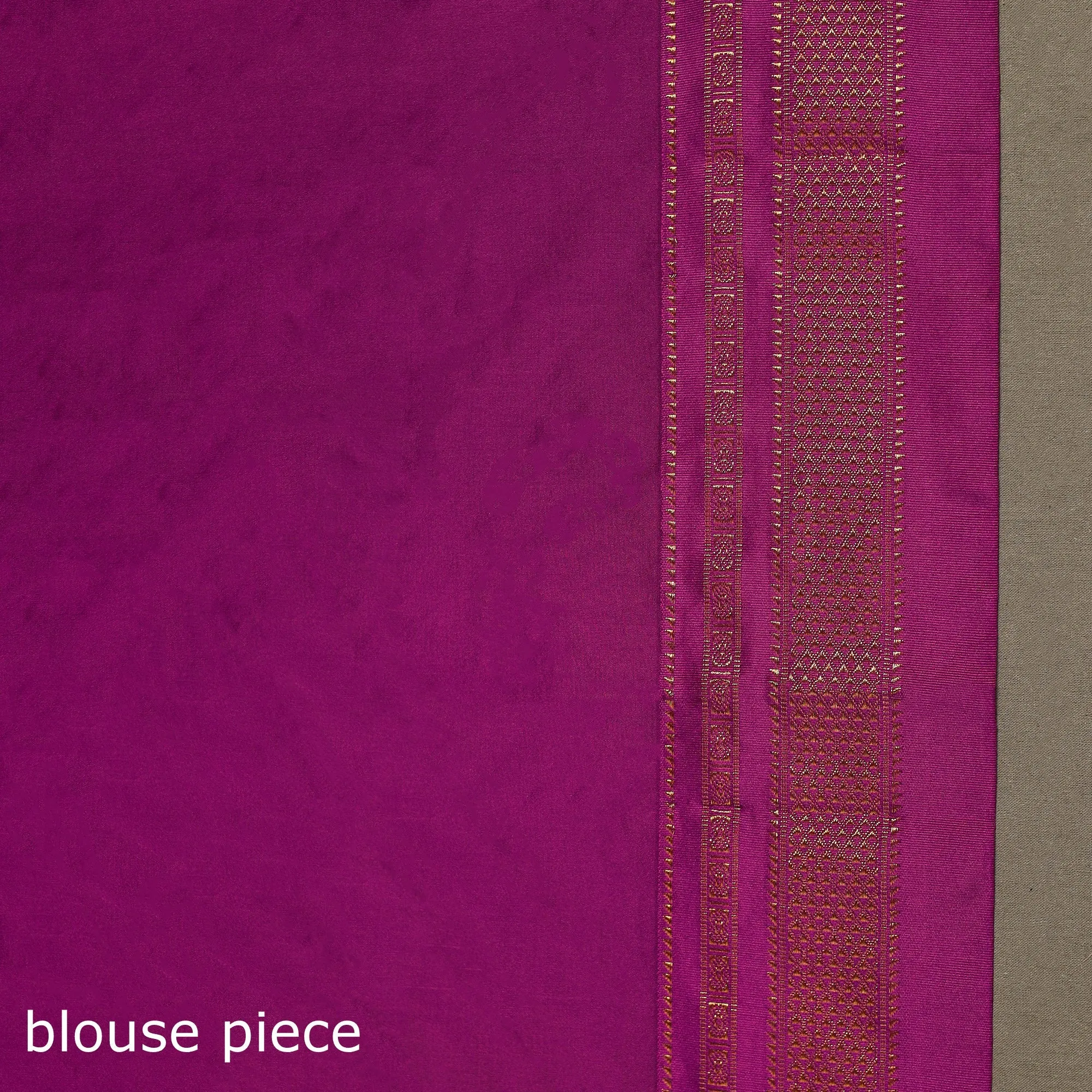 Yellow - Mercerized Cotton Gadwal Ilkal Saree with Temple Zari Border 02 sold by Itokri product image thumbnail 5