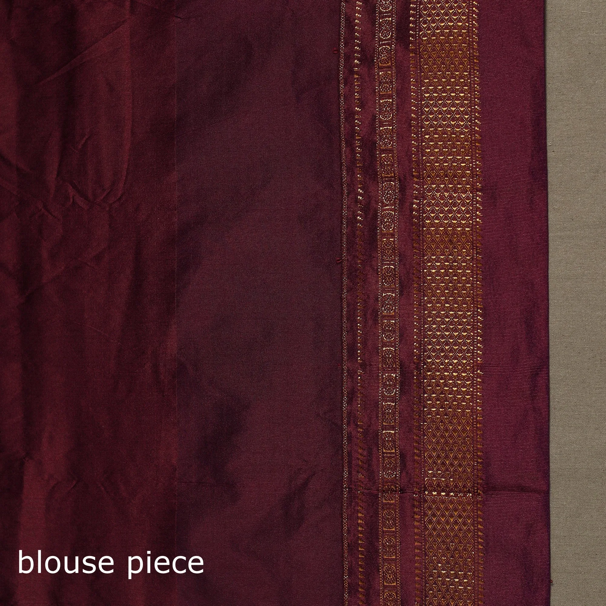 Mercerized Cotton Gadwal Ilkal Saree with Temple Zari Border 04 sold by Itokri product image thumbnail 5