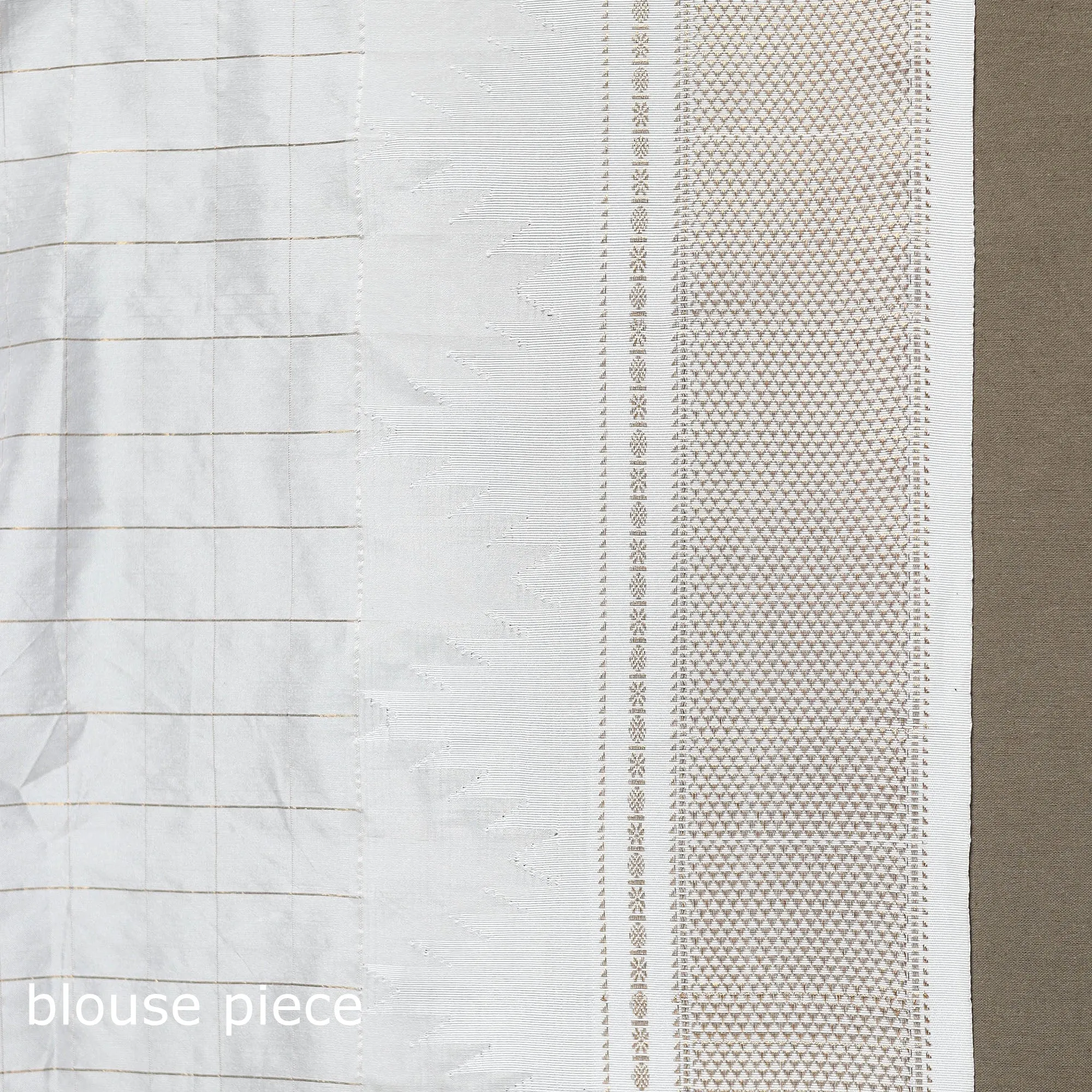 Purple - Mercerized Cotton Gadwal Checks Ilkal Saree with Temple Zari Border 17 sold by Itokri product image thumbnail 5