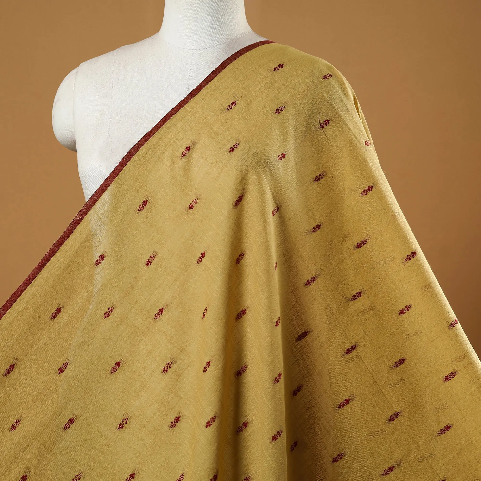 Yellow - Prewashed Cotton Jacquard Fabric 16 sold by Itokri product image thumbnail 2