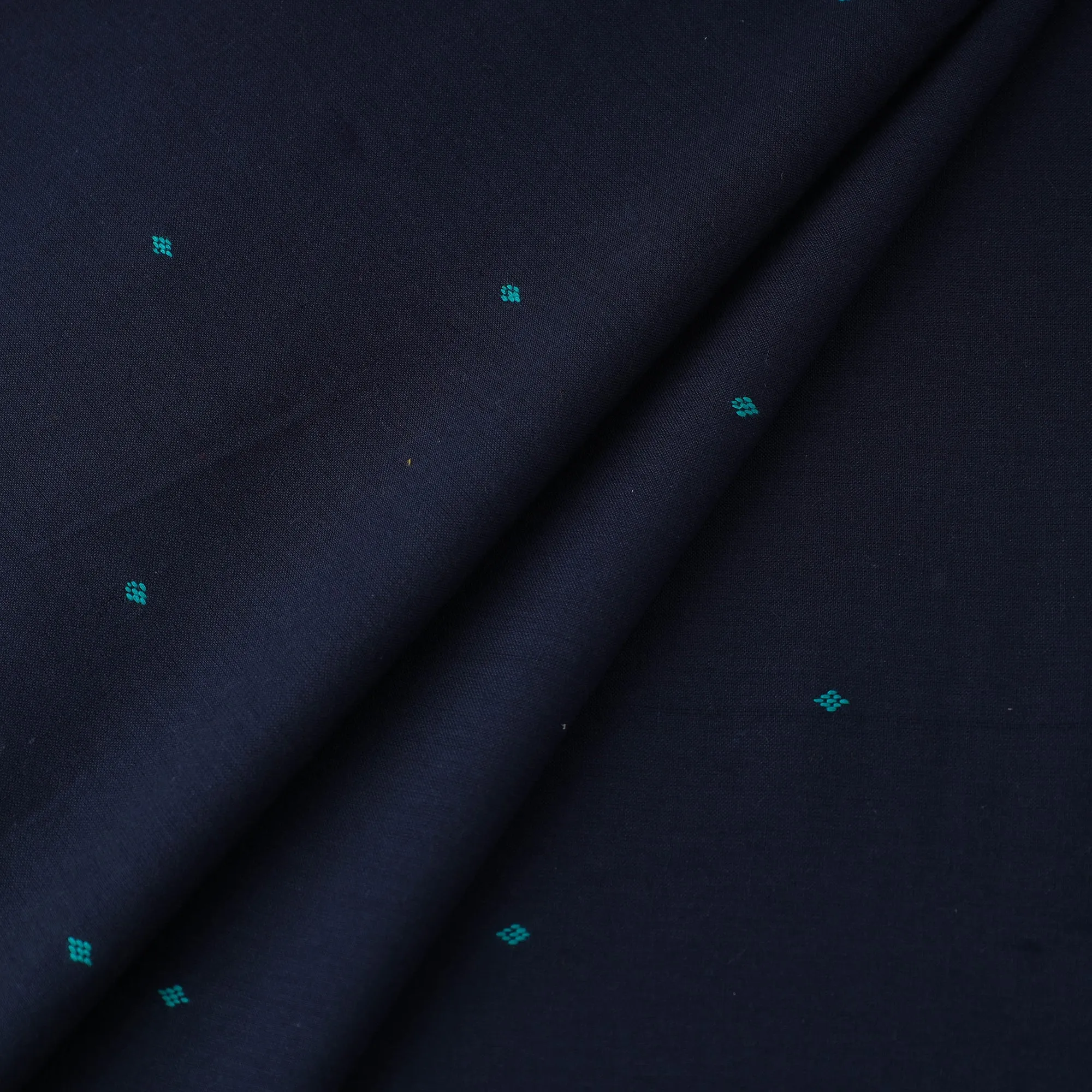 Blue - Prewashed Cotton Jacquard Fabric 22 sold by Itokri product image thumbnail 2