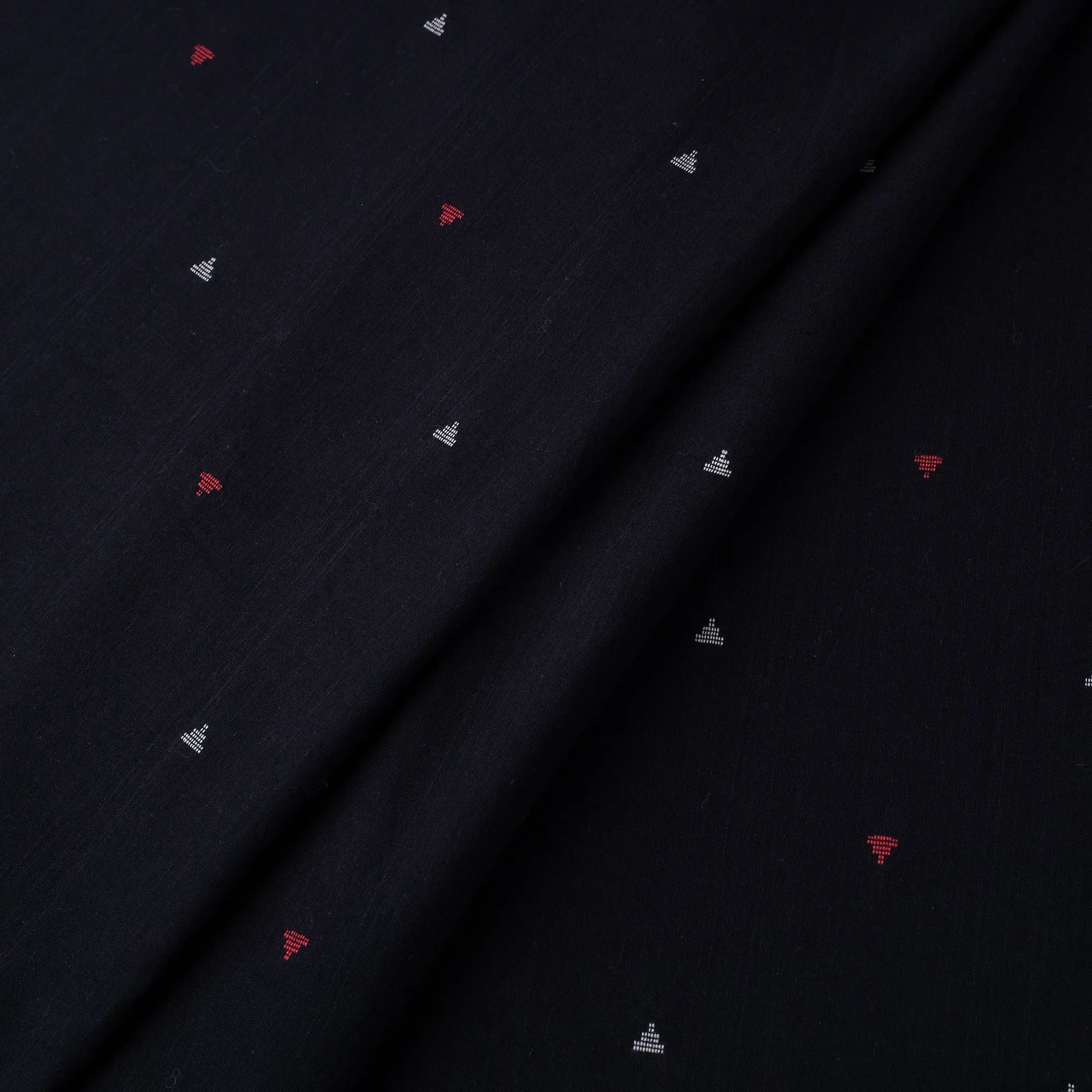 Black - Prewashed Cotton Jacquard Fabric 16 sold by Itokri product image thumbnail 2