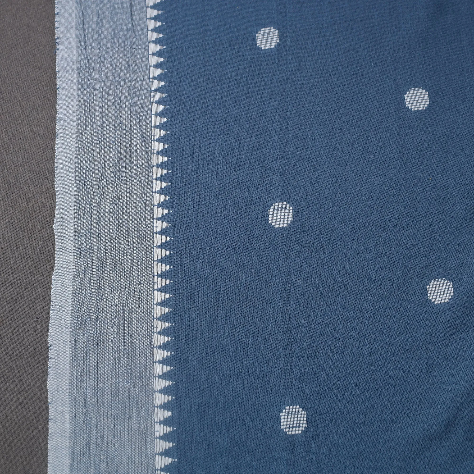 Blue - Prewashed Cotton Jacquard Fabric 08 sold by Itokri product image thumbnail 4